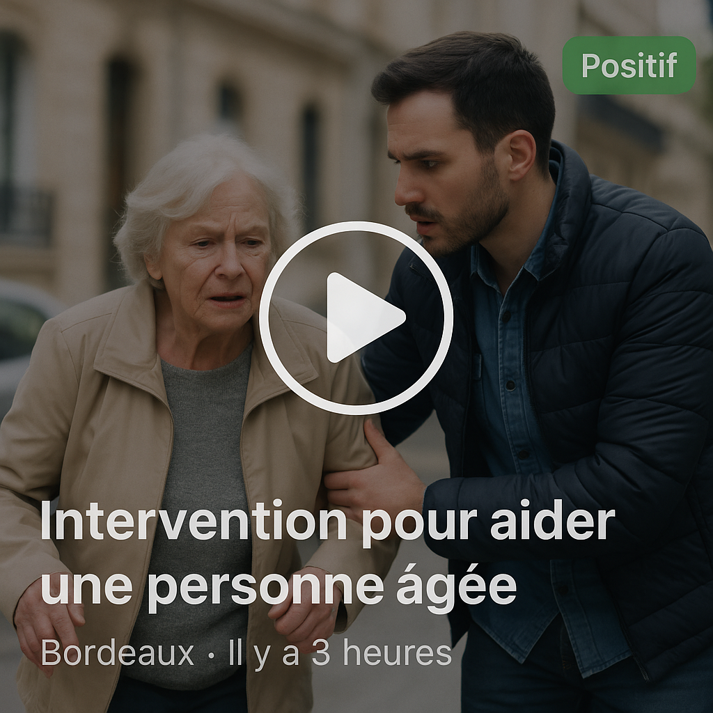 Vidéo d'alerte - Vol à l'arraché