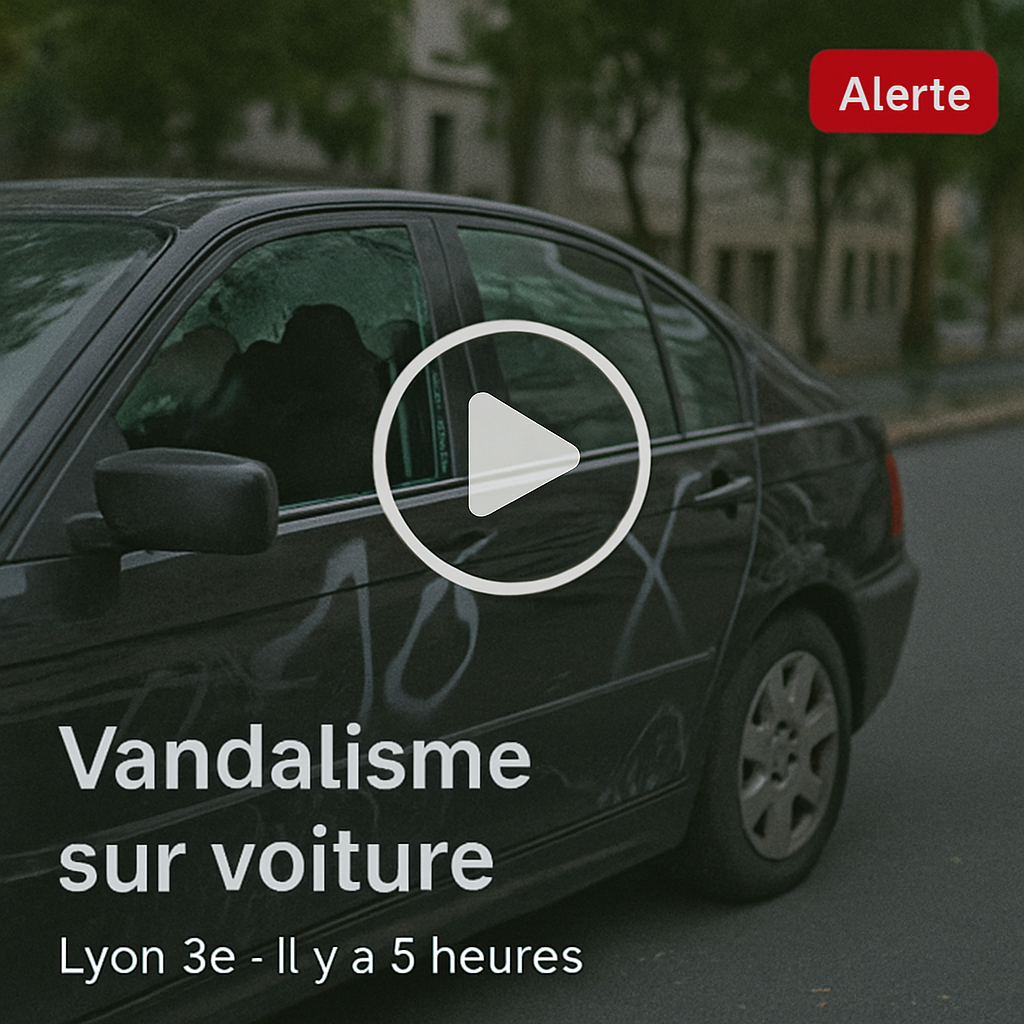 Vidéo d'alerte - Tentative de vol